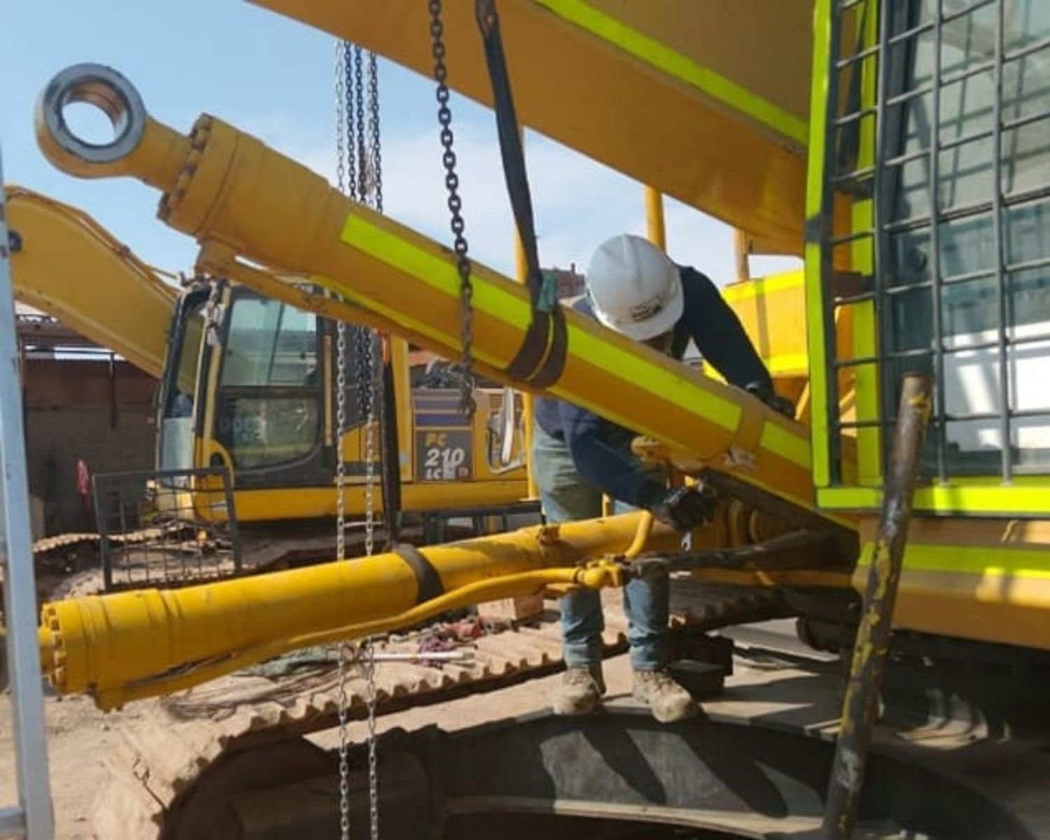 Mantención de Excavadora